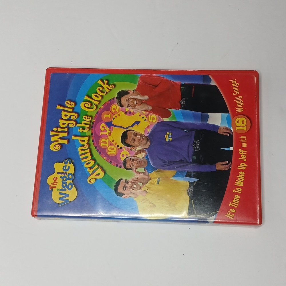The Wiggles DVD Kids Unisex OS Red Wiggle Around the Clock‎ 18 Songs 2006